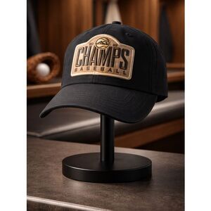NWT Black NC Tarheels 2022 ACC Baseball Conf Tournament Champs Hat Adjustable